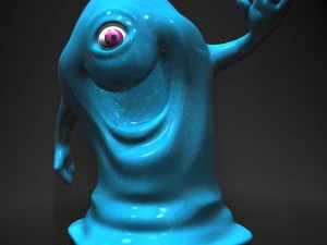 bob di mostri contro alieni truccato Modello 3D