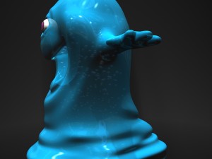 bob from monsters vs aliens rigged Modèle 3D