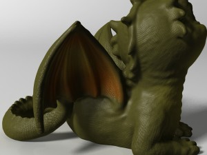 baby dragon 3Dモデル