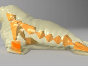 walrus rigged 3D Model