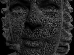 bach bust 3D Model