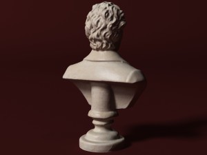 chopin bust Modelo 3D