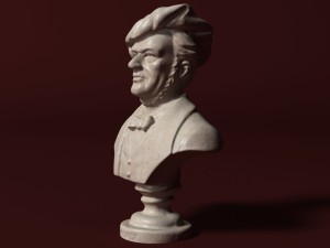 wagner bust Modello 3D