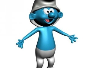 smurf 3d schtroumpf Modelo 3D