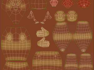 cartoon ant rigged 3D Модель