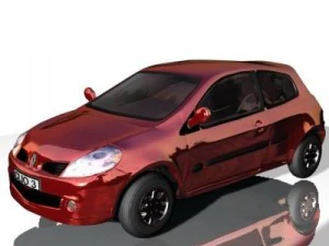 renault clio 3d Modèle 3D