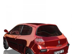 renault clio  3d 3D-Modell
