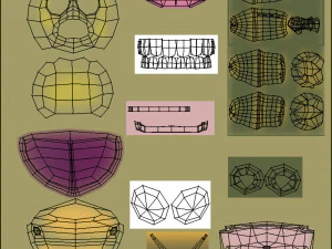 cartoon bug rigged 3D Model