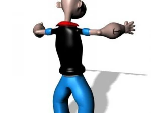 popeye 3d 3D Model