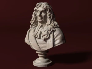 payudara jean de la fontaine Model 3D