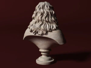 payudara jean de la fontaine Model 3D