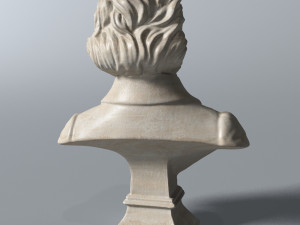beethoven bust 3D 模型