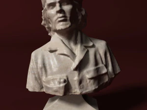 busto di Che Guevara Modello 3D
