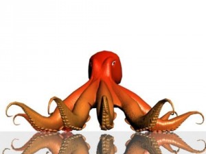 octopus 3d Modello 3D