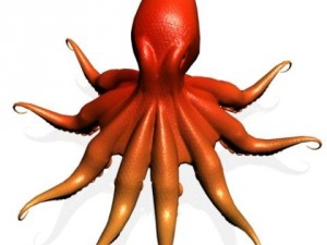 octopus 3d Modello 3D