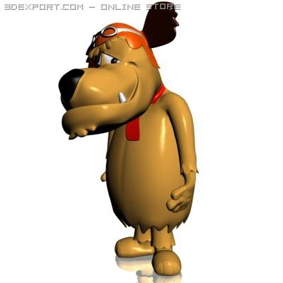 muttley 3D Model .c4d .max .obj .3ds .fbx .stl .blend 