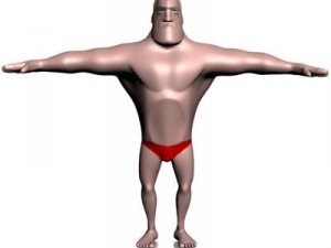 mister muscle 3d Modèle 3D