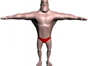 mister muscle 3d 3D Model