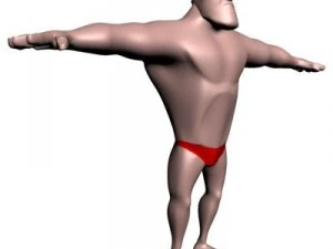 mister muscle 3d 3D Model