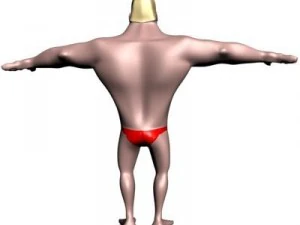 mister muscle 3d 3D Model