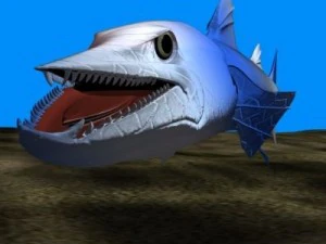 killer barracuda 3d 3D Model