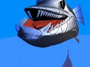 killer barracuda 3d 3D Model