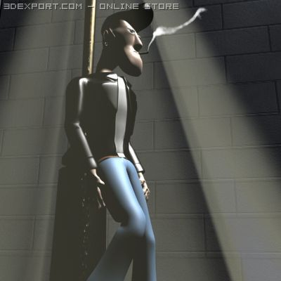 billy 3d Modèle 3D .c4d .max .obj .3ds .fbx .stl .blend 