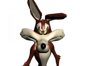 wile e coyote 3d Model 3D