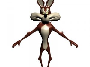 wile e coyote 3d Model 3D