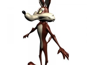 wile e coyote 3d Model 3D