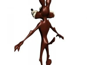wile e coyote 3d 3D Model