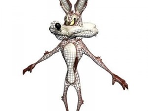wile e coyote 3d Model 3D