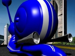 gordini snail toon 3D Модель