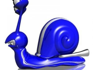 gordini snail toon 3D Model