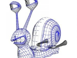 gordini snail toon 3D Model