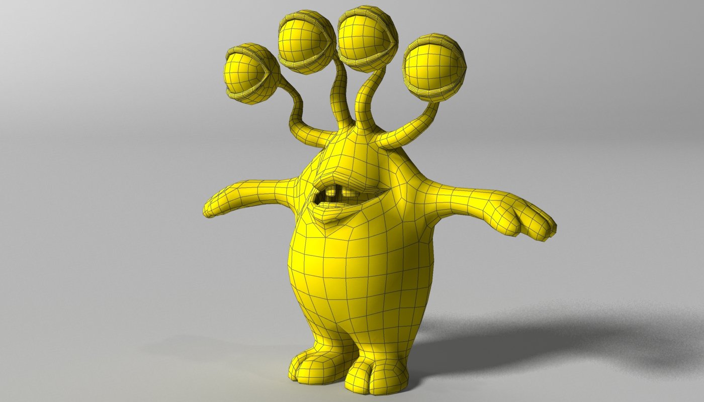 Monster Jumbo Josh 3D Model in Cartoon 3DExport