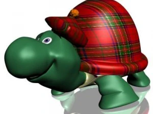 3 tartarugas toon 3d Modelo 3D