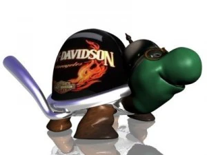 3 tartarugas toon 3d Modelo 3D