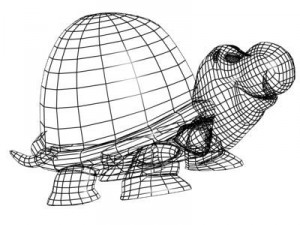 3 toon turtles 3d 3D Model
