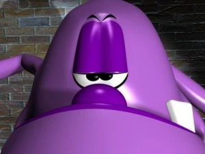 al monster cartoon character 3D Model