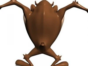taz tasmanian devil rigged 3D Model