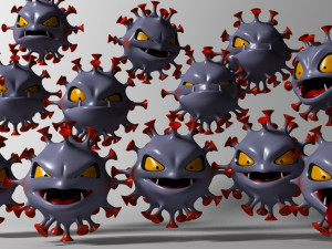 cartoon coronavirus Modelo 3D