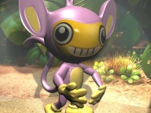 pokemon like monkey rigged 3D Model