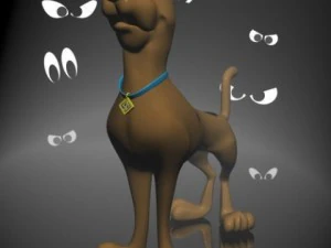 Scooby Doo 3D sfałszowany Model 3D