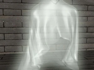 만화 유령 조작 3D 모델