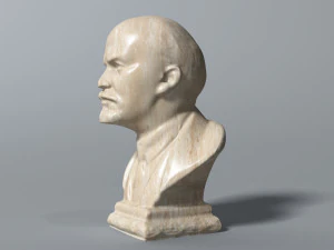 vladimir lenin bust 3D Model
