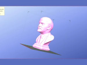 vladimir lenin bust 3D Model