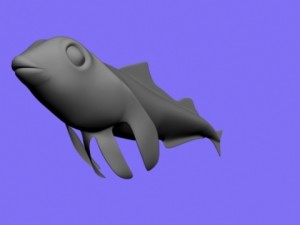 tripterygion fish rigged 3D Model