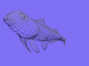 tripterygion fish rigged 3D Model