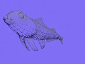 tripterygion fish rigged 3D Model